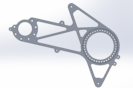 Final right mount geometry
